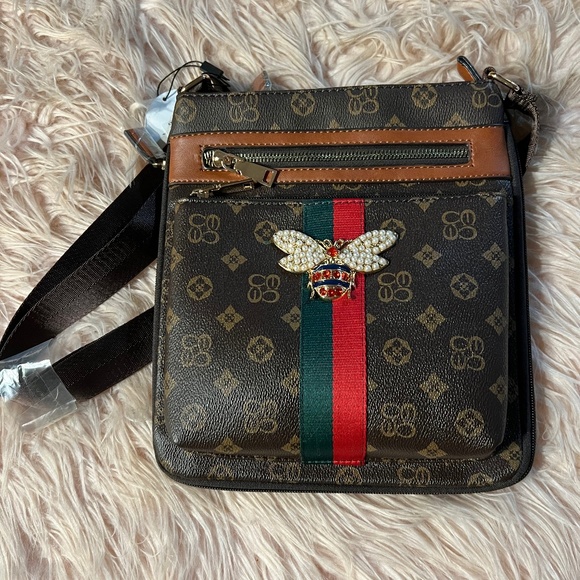 Charisma Bags Charisma Crossbody Purse With Jeweled Beetle Poshmark